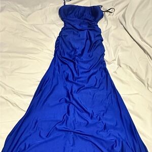 B Darlin Vibrant Blue Dress size 13/14